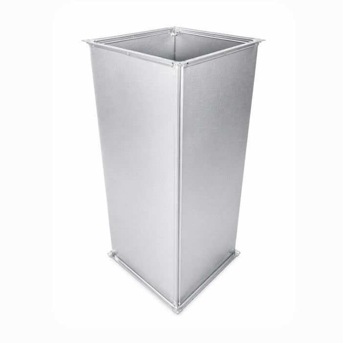 Galvanised Rectangular Duct for ventilation systems that conforms to DW144.